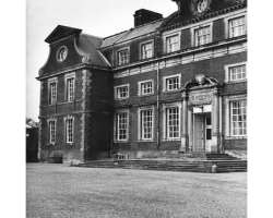 Raynham hall was built in the early years of the 1 Raynham hall was built in the early years of the 16th century. It was built by Sir Robert Townshed, designed by Inigo Jones. It is still owned by the